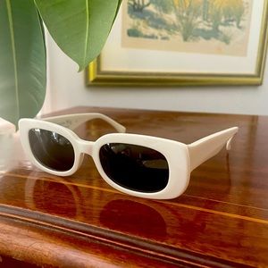 RAEN - Exile White Unisex Sunglasses
